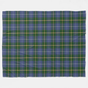 Pläd för blått för Nova Scotia Tartan Fleecefilt