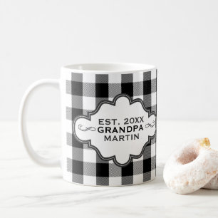 Pläd för buffel för beställnings- land chic B& Kaffemugg