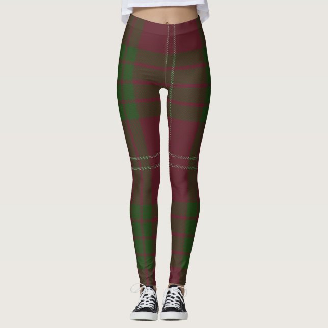 Pläd för Crawford Tartanklan Leggings (Framsida)