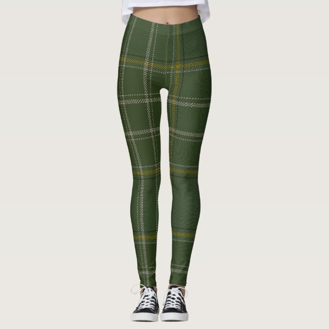 Pläd för Currie Tartanklan Leggings (Framsida)