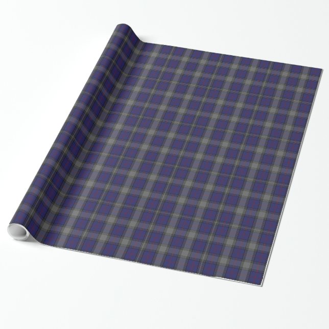 Pläd för klanKinnaird Tartan som slår in papper Presentpapper (Utrullad)