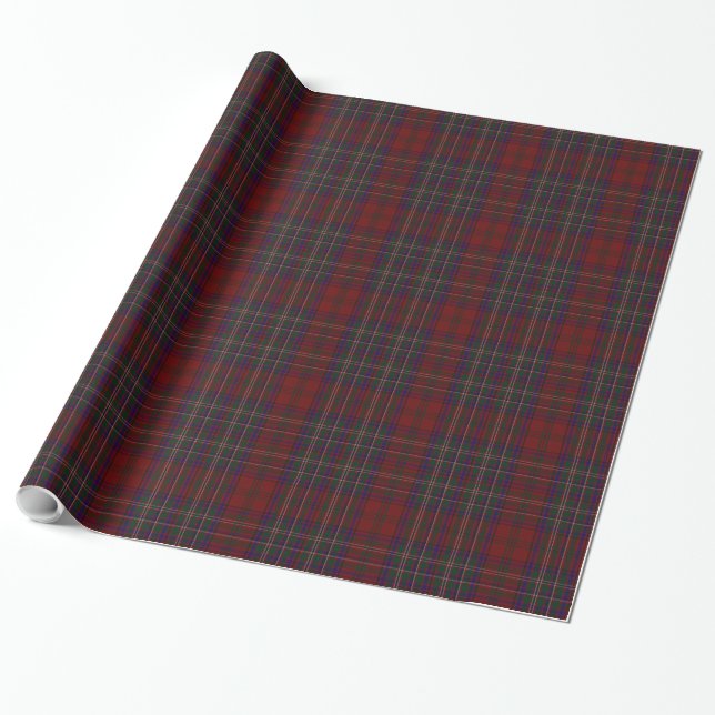 Pläd för klanMacClure Tartan som slår in papper Presentpapper (Utrullad)