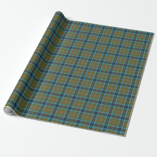 Pläd för klanThompson skotsk Tartan Presentpapper