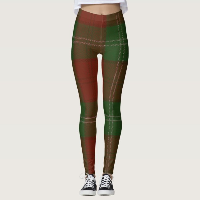 Pläd för Lennox Tartanklan Leggings (Framsida)