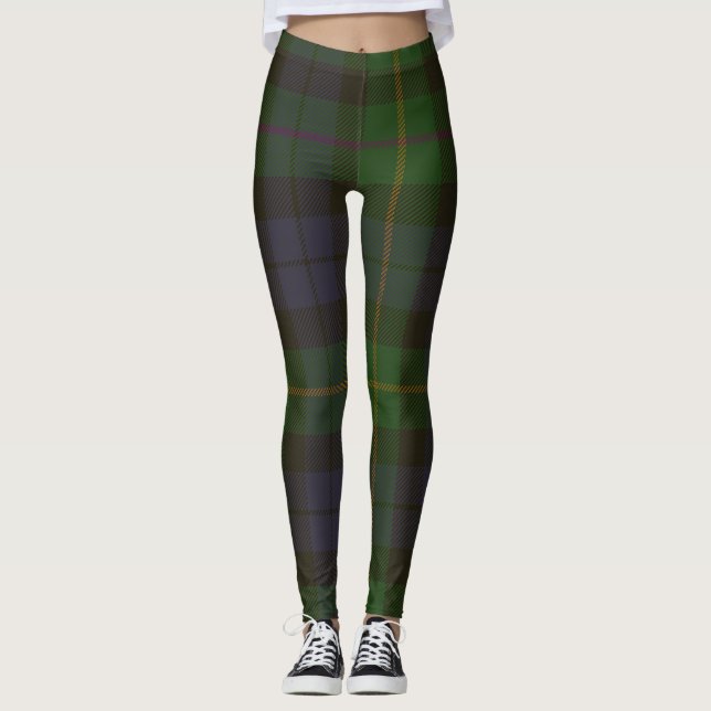 Pläd för MacBride Tartanklan Leggings (Framsida)