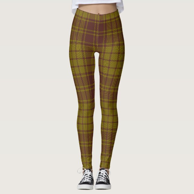 Pläd för MacMillan Tartanklan Leggings (Framsida)