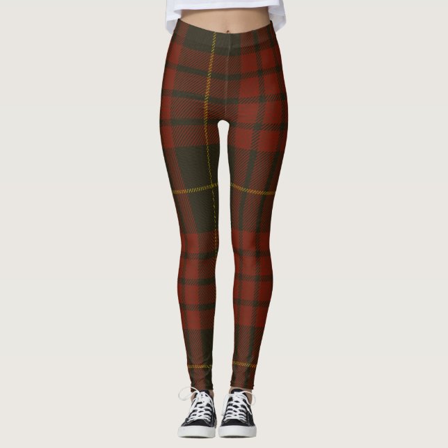 Pläd för MacQueen Tartanklan Leggings (Framsida)