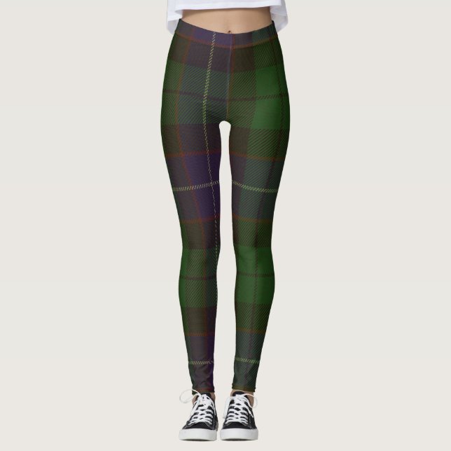 Pläd för Mitchell Tartanklan Leggings (Framsida)