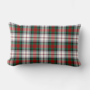 Pläd för Tartan för klanMacDuff klänning grön Lumbarkudde