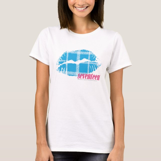 PlädAqua T Shirt (Framsida)