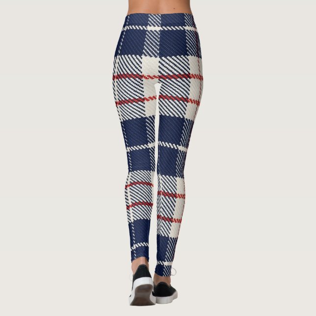 pläddamasker 1 leggings (Baksida)