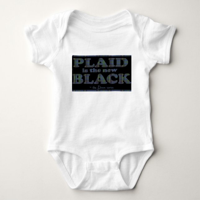 Plädet är den nya svarten! tee shirt (Framsida)