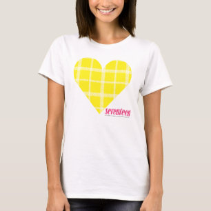 Plädgult 2 t shirt