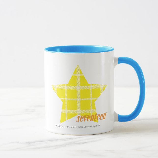 Plädgult 4 mugg (Höger)