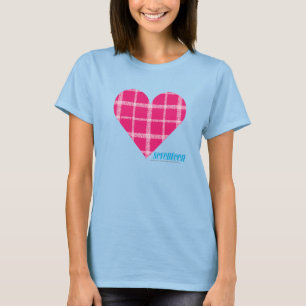 Plädmagenta 2 tee