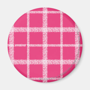 Plädmagenta Magnet