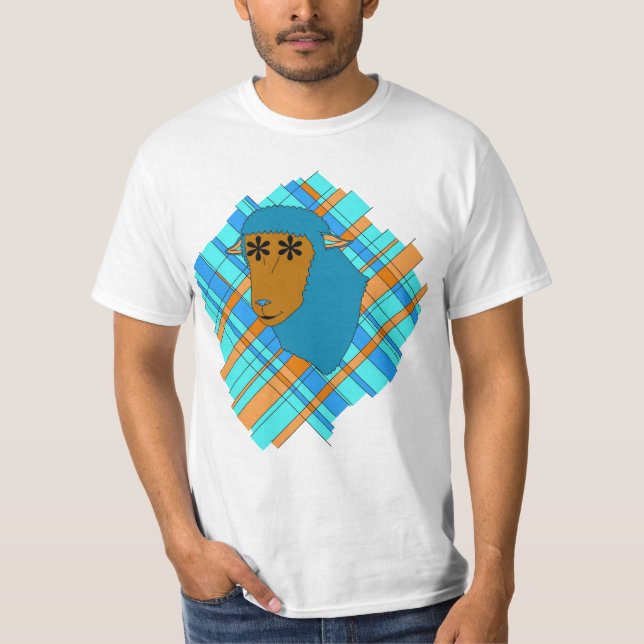 PlädMouton Tee Shirt (Framsida)