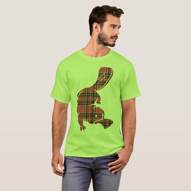 Plädnäbbdjur Tee (Hel framsida)