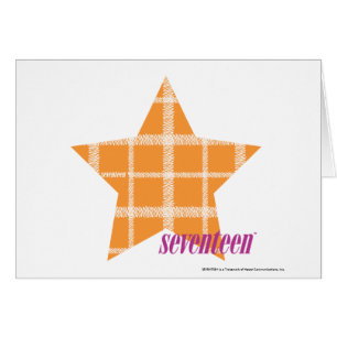 Plädorange 2 hälsningskort