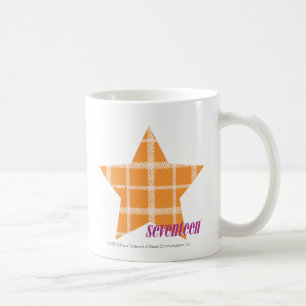 Plädorange 2 kaffemugg