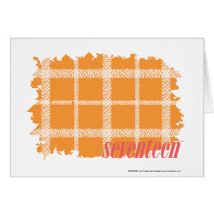 Plädorange 3 hälsningskort