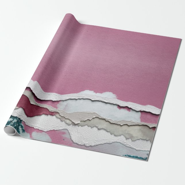 plågad papper presentpapper (Utrullad)