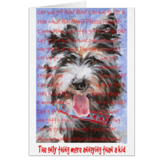 Plågan Hälsningskort