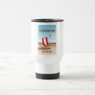 Plage de Pampelonne Vintage fransk reseaffisch Resemugg
