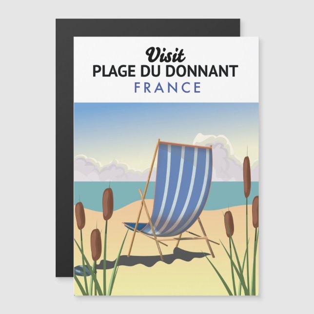 Plage du Donnant Frankrike (Fram/baksida)