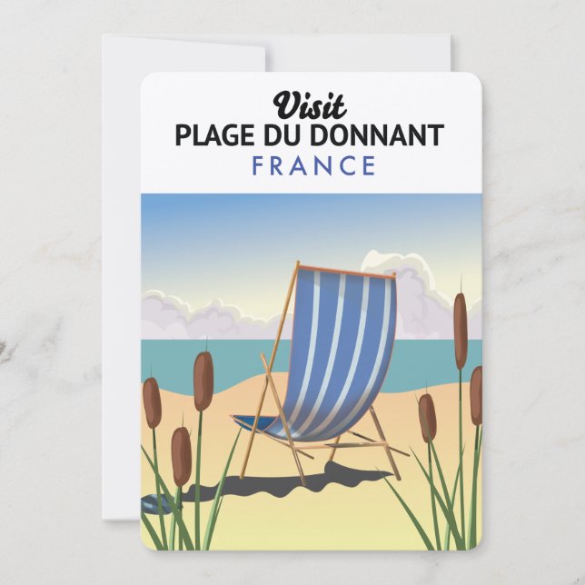 Plage du Donnant Frankrike Inbjudningar (Framsida)