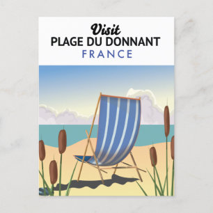 Plage du Donnant Frankrike Vykort