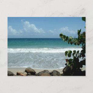 Plage (strand), Le Diamant - Martinique, FWI Vykort