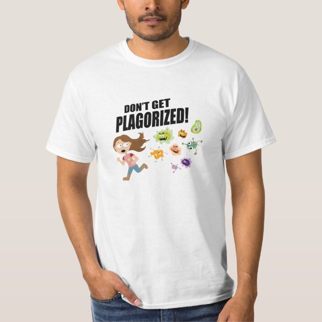 Plagorized! 2 t shirt (Framsida)