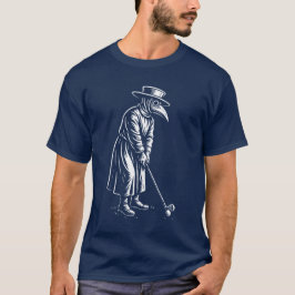 Plague Doctor playing golf T Shirt