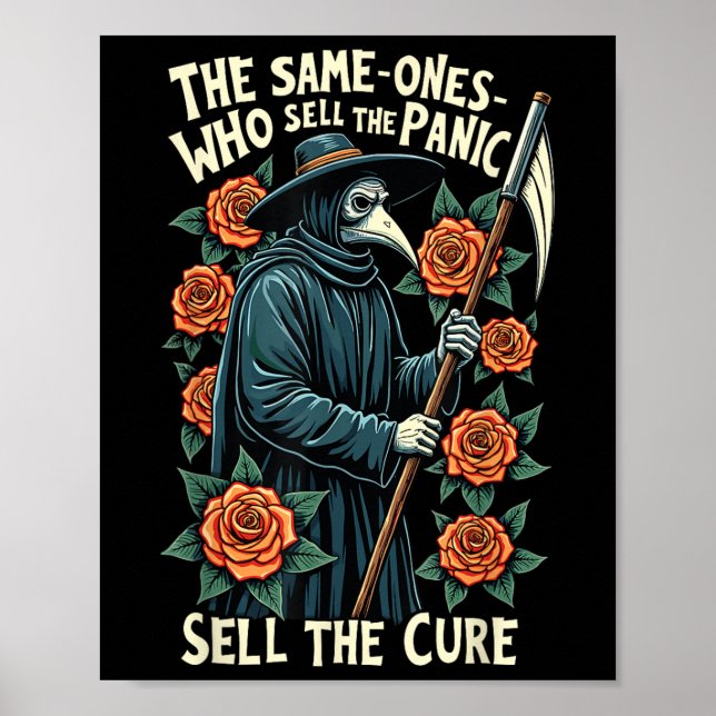 Plague Doctor The Same One Who Sells The Panic Sel Poster (Framsidan)