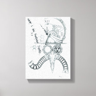 Plague Doktor Canvastryck