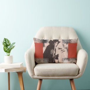 Plague Doktor Dr Macabre Dekorativ kudde Bed Soffa