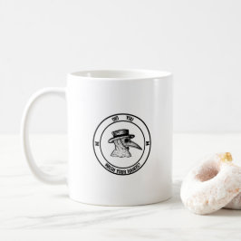 Plague Doktor frågade om du Tvättade Händer? Kaffemugg