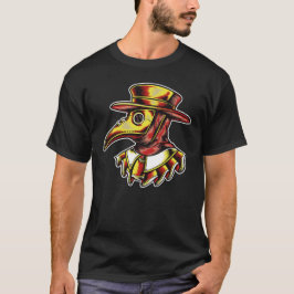 Plague Doktor Illustration Design T Shirt