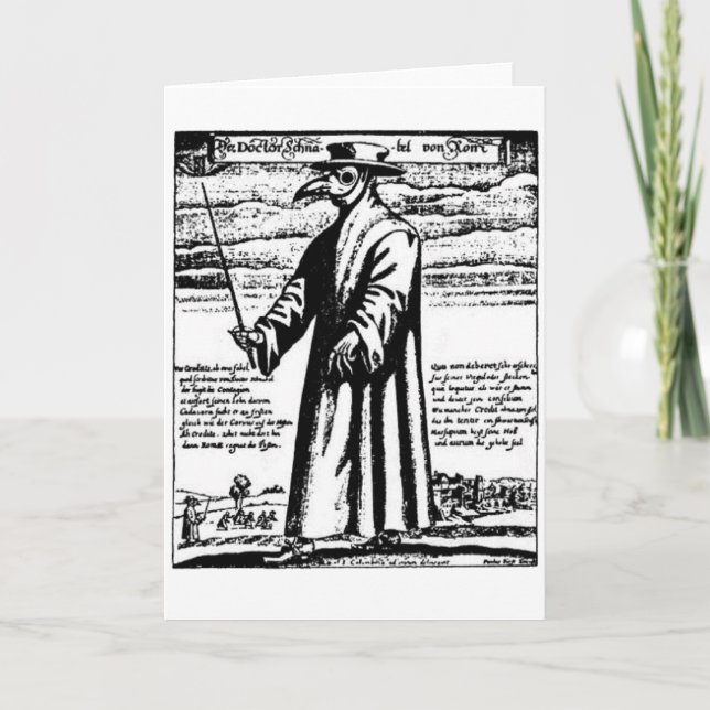 Plague Doktor. Kort (Framsida)