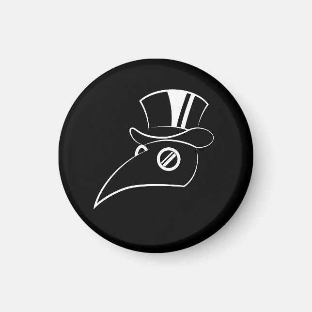 Plague Doktor Magnet (Framsidan)