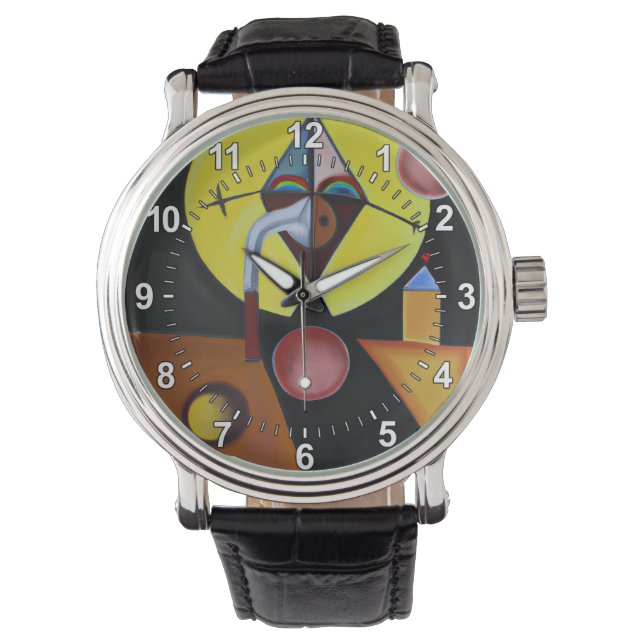 Plague Doktor - Oljemålningen Armbandsur (Framsida)