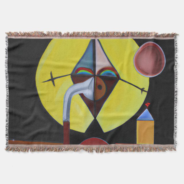 Plague Doktor - Oljemålningen Filt (Framsidan)