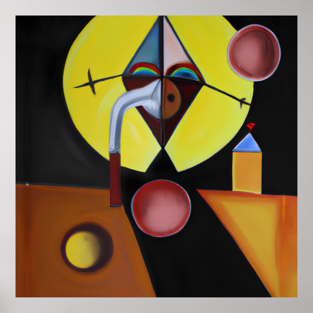 Plague Doktor - Oljemålningen Poster (Framsidan)