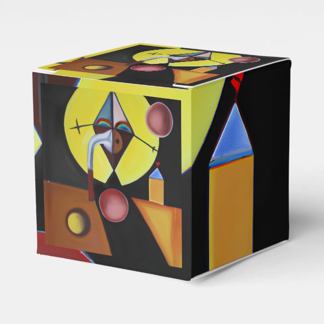 Plague Doktor - Oljemålningen Presentaskar (Framsidan Sidan)