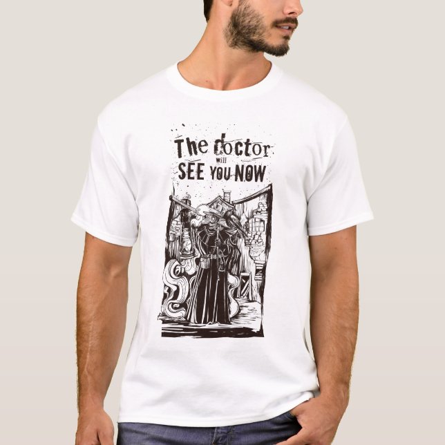 Plague Doktor T Shirt (Framsida)