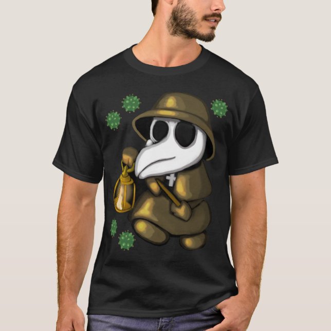 Plague Doktor T Shirt (Framsida)