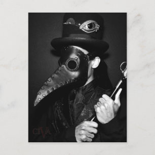 Plague Doktor Vykort
