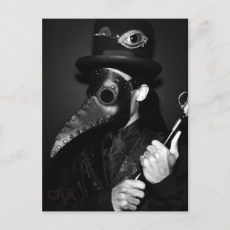 Plague Doktor Vykort