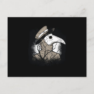 Plague Doktor Vykort